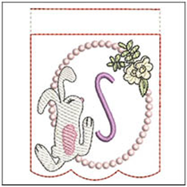 Bunny Bunting ABCs - S - Embroidery Designs & Patterns