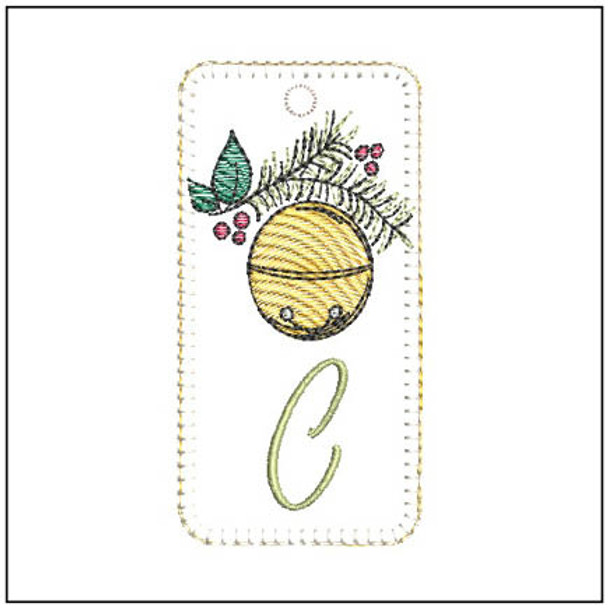 Jingle Bell ABCS Bookmark -C - Embroidery Designs & Patterns