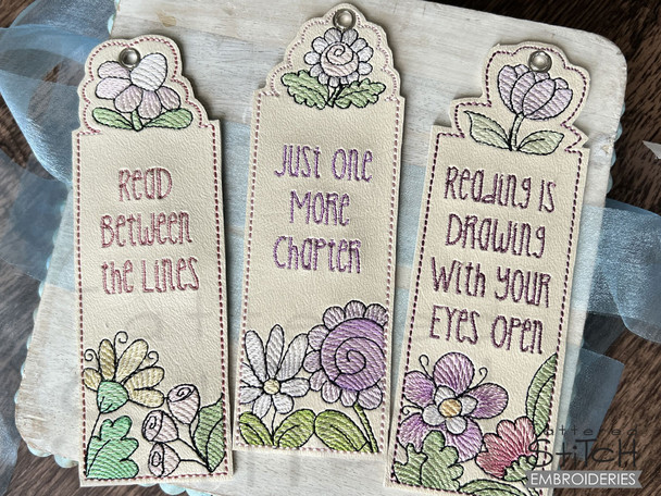 Reading Bookmark - Bundle - Embroidery Designs