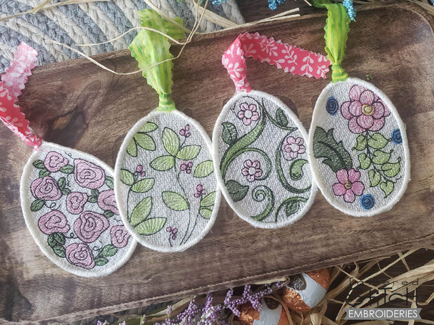 Easter Egg Freestanding Lace Bundle - Embroidery Designs