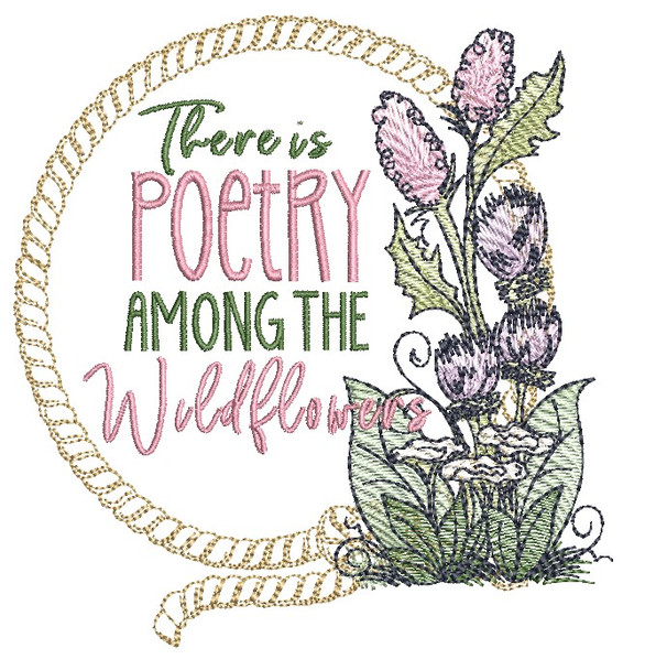 Poetry Lasso- Embroidery Designs