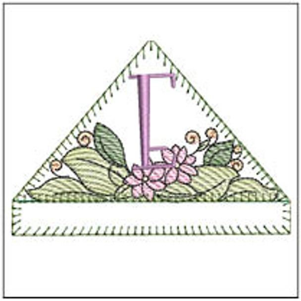 Daisy Corner Bookmark -E- Fits a 4x4" Hoop, Machine Embroidery Pattern,