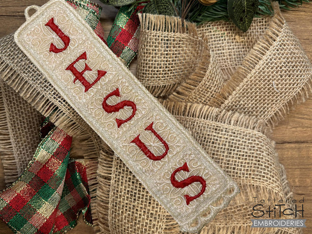 Jesus Free-Standing-Lace Ornament - Embroidery Designs & Patterns