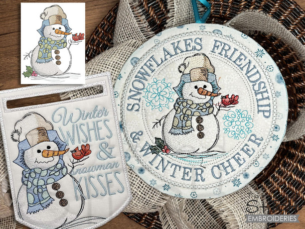 Winter Wishes Bundle - Embroidery Designs
