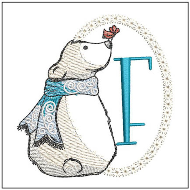 Polar Bear ABCs - F - Embroidery Designs & Patterns