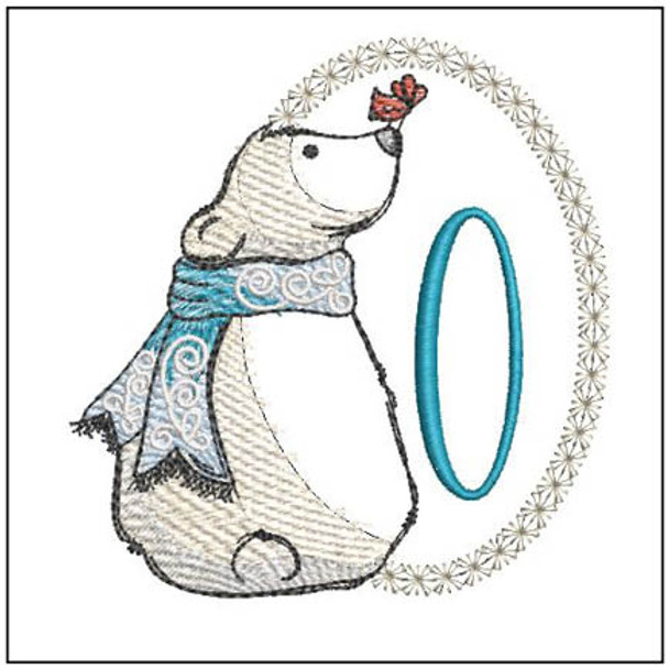 Polar Bear ABCs - O - Embroidery Designs & Patterns