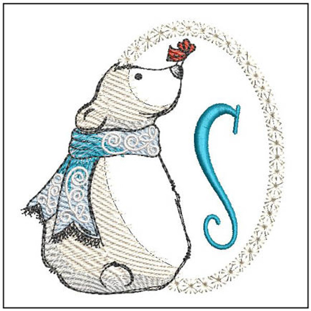 Polar Bear ABCs - S - Embroidery Designs & Patterns