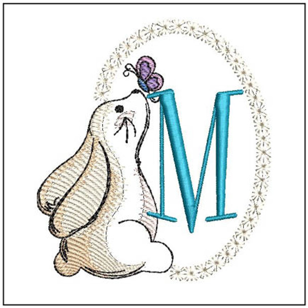 Bunny ABCs - M- Embroidery Designs & Patterns