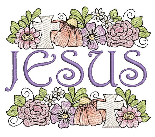 Jesus - Embroidery Designs & Patterns