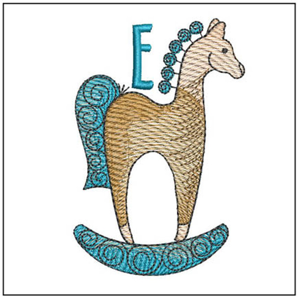 Hobby Horse ABCs - E- Embroidery Designs & Patterns
