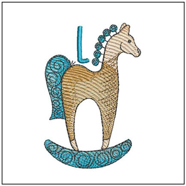 Hobby Horse ABCs - L - Embroidery Designs & Patterns