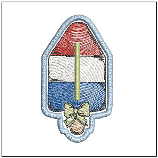 Popsicle Applique ABCs - I - Embroidery Designs & Patterns