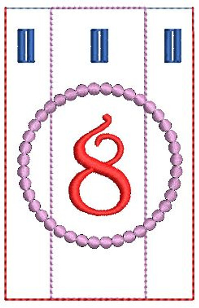 Advent Calendar #8 - Christmas - Embroidery Designs