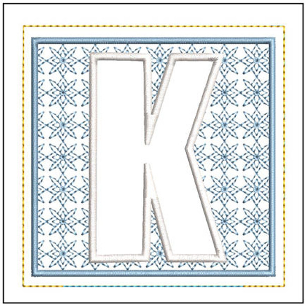 Sachet ABCs - K - Embroidery Designs & Patterns
