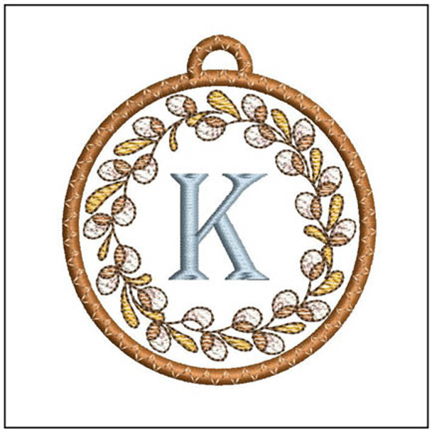 Pussy Willow Ornament ABCs - K - Embroidery Designs & Patterns