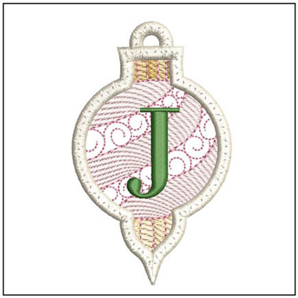 Ornament ABCs -J- Embroidery Designs & Patterns