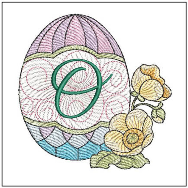 Easter Egg ABCs -O- Embroidery Designs