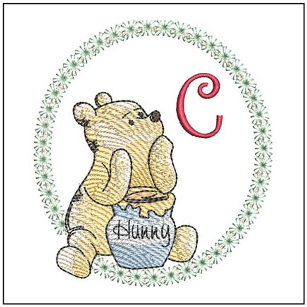 Winnie Applique ABCs - C - Embroidery Designs
