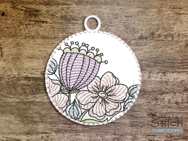 Blooms Charm  - Embroidery Designs & Patterns