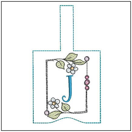 Hand Sanitizer ABCs - J - Embroidery Designs