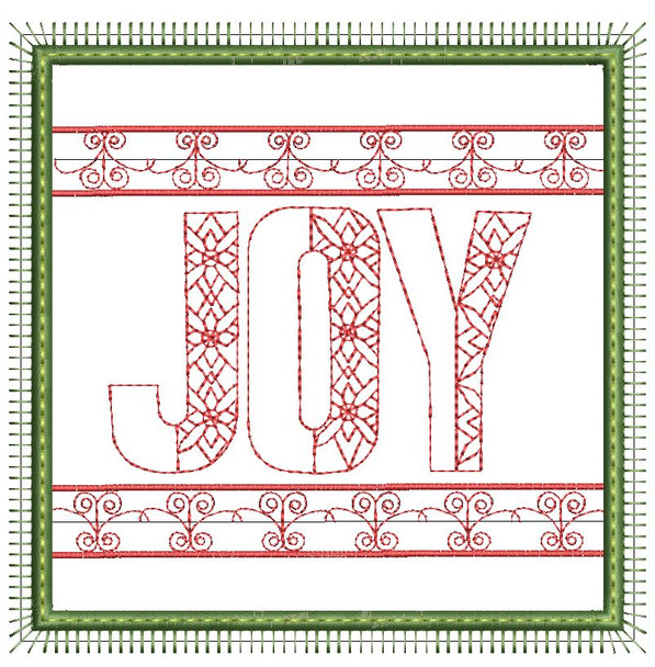 Joy Applique - Embroidery Designs