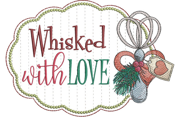 Whisked with Love  - Embroidery Designs