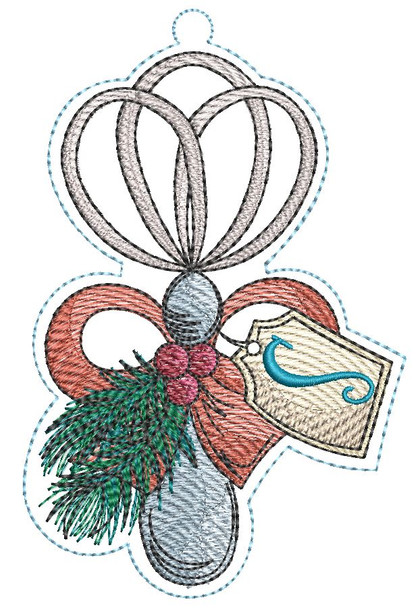 Whisk Ornament ABCs - S- Embroidery Designs