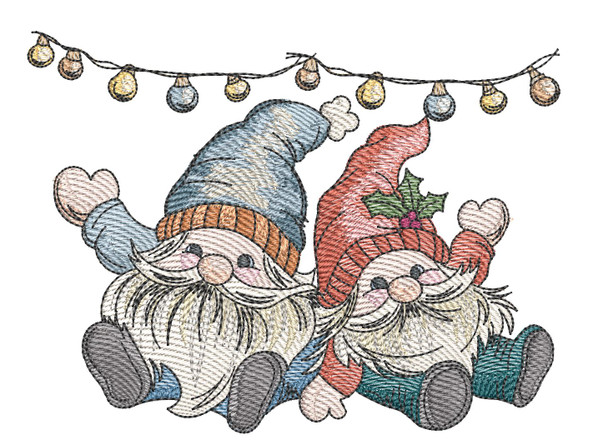Jolly Gnomes - Embroidery Designs