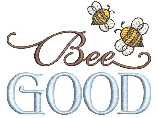 Bee Good - Machine Embroidery Designs