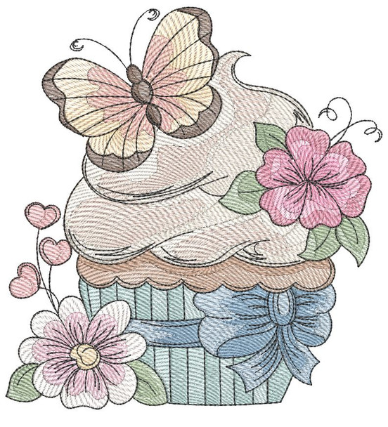 May Cupcake - Embroidery Designs