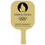 Ergonomic Hand held sign for events #ecofriendly Komatex