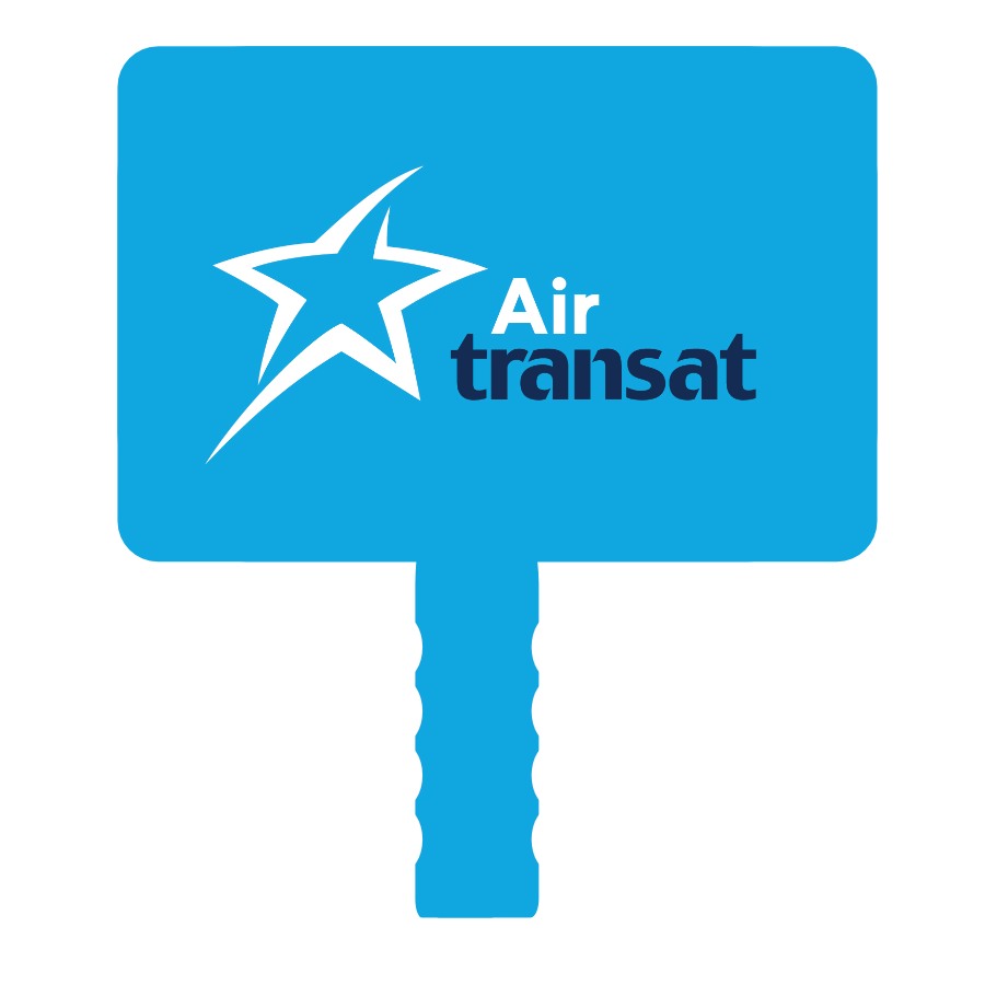 Handheld Paddle Signs Events