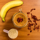 Raw Banana Goji Protein Smoothie