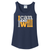 Navy "I Can and I Will" women’s cotton tank top—comfortable, stylish, and designed for motivation and confidence.