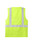 CornerStone ANSI 107 Class 2 mesh back safety vest blank high visibility work vest front view