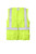 CornerStone ANSI 107 Class 2 mesh back safety vest blank high visibility work vest front view