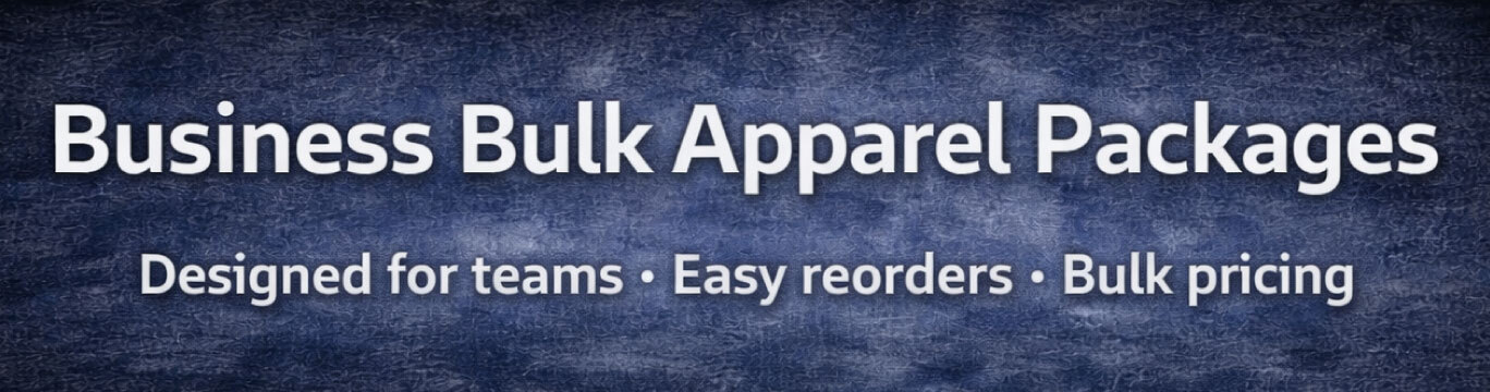 Business Bulk Apparel Packages