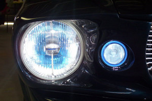 White Halo Fog Lights for Ford Mustang Eleanor Shelby Fastback White Halo Fog Lights for Ford Mustang Eleanor Shelby Fastback