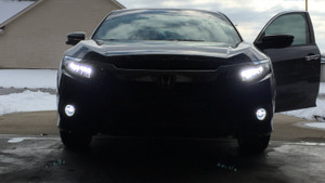 Halo Fog Lamps Lights Kit for 2017 2018 2019 2020 2021 Honda Civic Hatchback Halo Fog Lamps Lights Kit for 2017 2018 2019 2020 2021 Honda Civic Hatchback