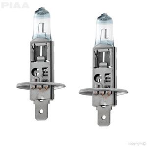 PIAA H1 Night Tech 3600K Xtra 55W = 110W Light Bulbs Set of 2 PIAA H1 Night Tech 3600K Xtra 55W = 110W Light Bulbs Set of 2