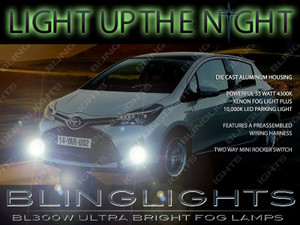 2015 2016 2017 2018 Toyota Yaris Xenon Fog Lamps Lights Kit 2015 2016 2017 2018 Toyota Yaris Xenon Fog Lamps Lights Kit