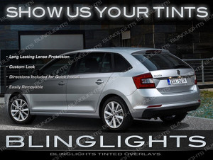 SEAT Toledo Smoked Tail lights lamps Overlays Film Kit Lense Tint Film Protection SEAT Toledo Smoked Tail lights lamps Overlays Film Kit Lense Tint Film Protection