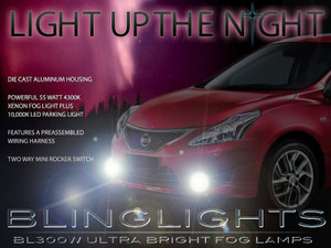 Nissan Tiida Xenon Fog Lamps Driving Lights Kit Nissan Tiida Xenon Fog Lamps Driving Lights Kit