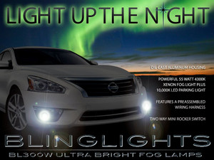 BlingLights Fog Lights Kit for 2013 2014 2015 Nissan Altima L33 BlingLights Fog Lights Kit for 2013 2014 2015 Nissan Altima L33