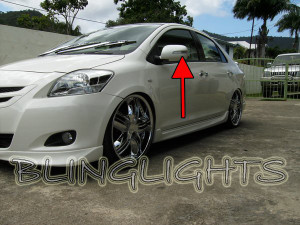 Toyota Vitz LED Side Mirrors Turnsignals Lights Turn Signals Lamps Mirror Signalers Toyota Vitz LED Side Mirrors Turnsignals Lights Turn Signals Lamps Mirror Signalers