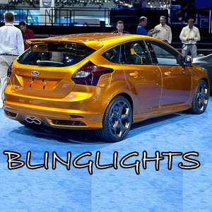 2012-2014 Ford Focus Hatch Tint Smoke Tail Lamps Lights Overlays Film Protection 2012-2014 Ford Focus Hatch Tint Smoke Tail Lamps Lights Overlays Film Protection