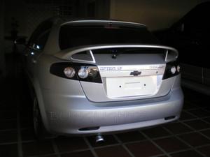 Daewoo Lacetti CDX SX Tinted Smoked Protection Overlays for Taillamps Taillights Tail Lamps Lights Daewoo Lacetti CDX SX Tinted Smoked Protection Overlays for Taillamps Taillights Tail Lamps Lights