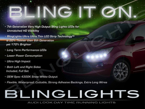 Ford Ka LED DRL Head Light Strips Day Time Running Lamps Ford Ka LED DRL Head Light Strips Day Time Running Lamps