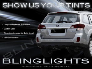 Subaru Outback Tinted Tail Lights Overlays Smoked Lamps Film (all years) Subaru Outback Tinted Tail Lights Overlays Smoked Lamps Film (all years)