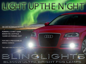 2011 2012 2013 Audi A3 Xenon Foglamps Foglights Fog Lamps Driving Lights Drivinglights Kit 2011 2012 2013 Audi A3 Xenon Foglamps Foglights Fog Lamps Driving Lights Drivinglights Kit